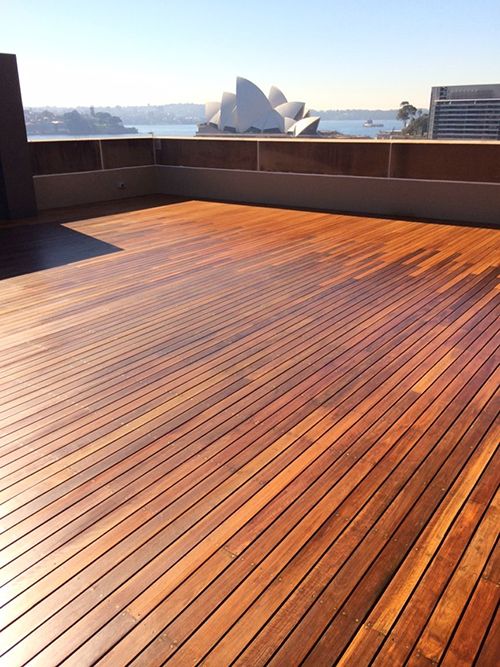 Sanding Timber Deck